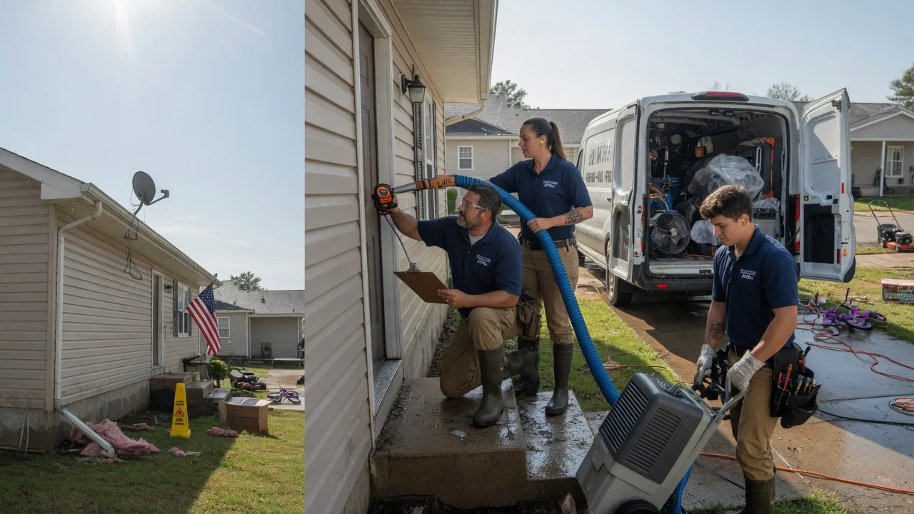 Ceiling Water Damage Restoration in Maple Park, IL near me